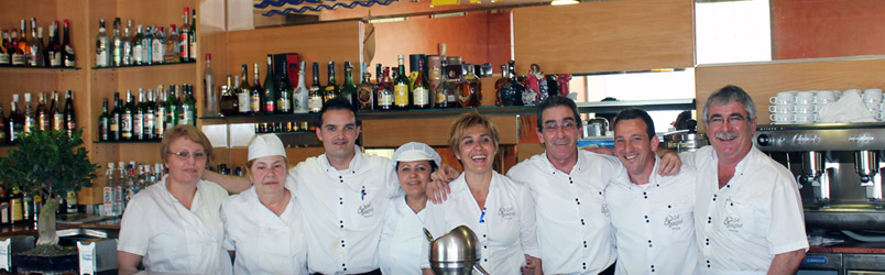 Team van restaurant La Bahia