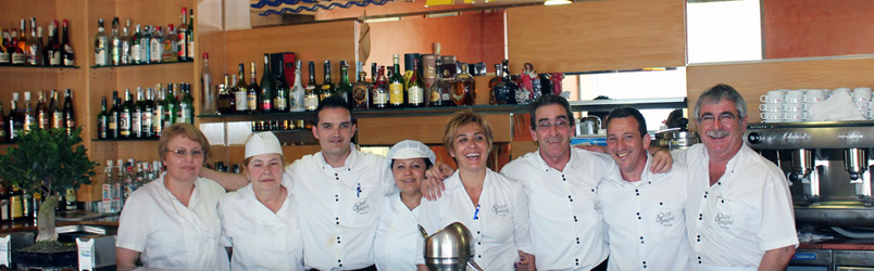 Equipo del restaurante la Bahia